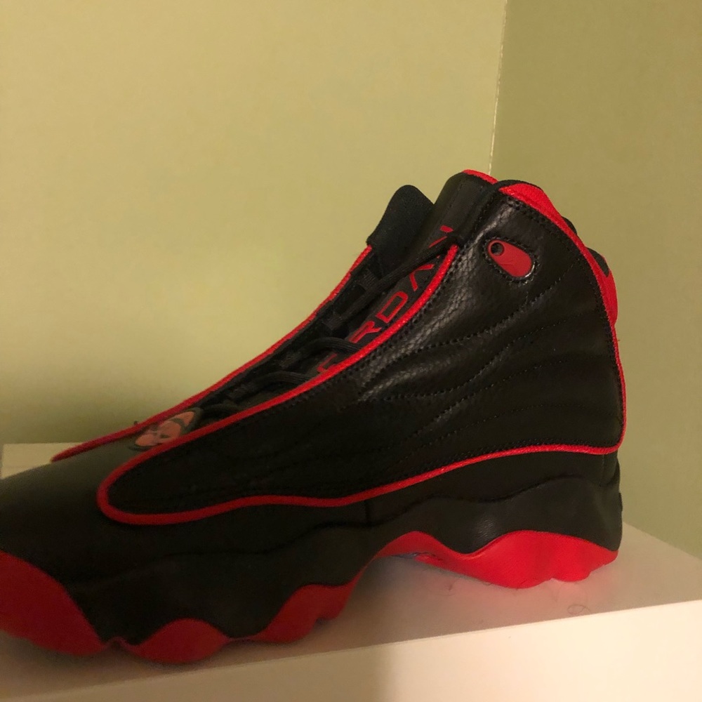 Jordan Pro Strong Black & Red